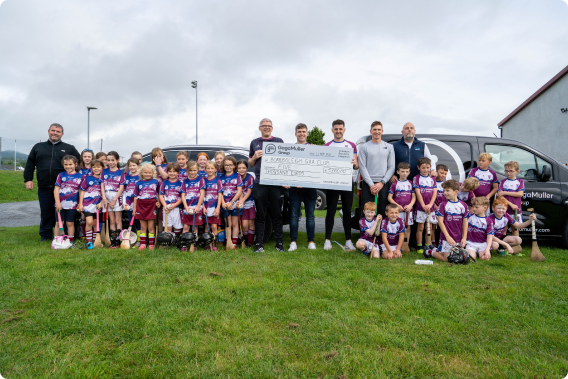 Supporting Local BusinessesWe ran a #supportlocalbusiness campaign on social media where we awarded Borris-ileigh GAA club €5,000 worth of sportwear for all their juvenile teams, both boys and girls
